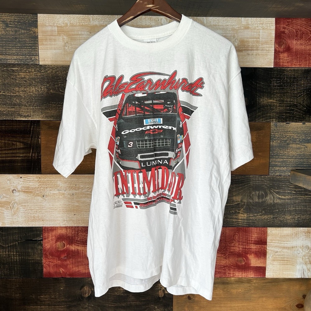 1991 Dale Earnhardt The Intimidator XL Mascar Shirt 90s Men's